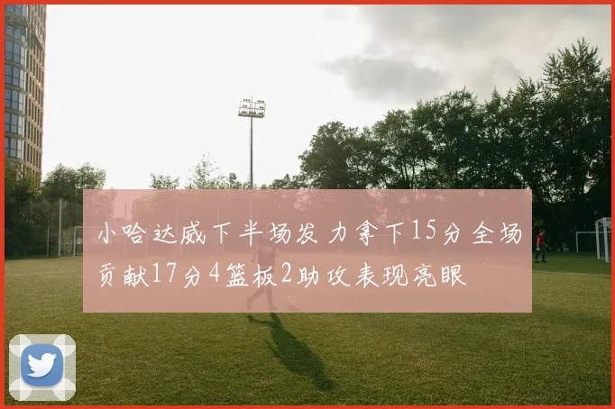小哈达威下半场发力拿下15分全场贡献17分4篮板2助攻表现亮眼